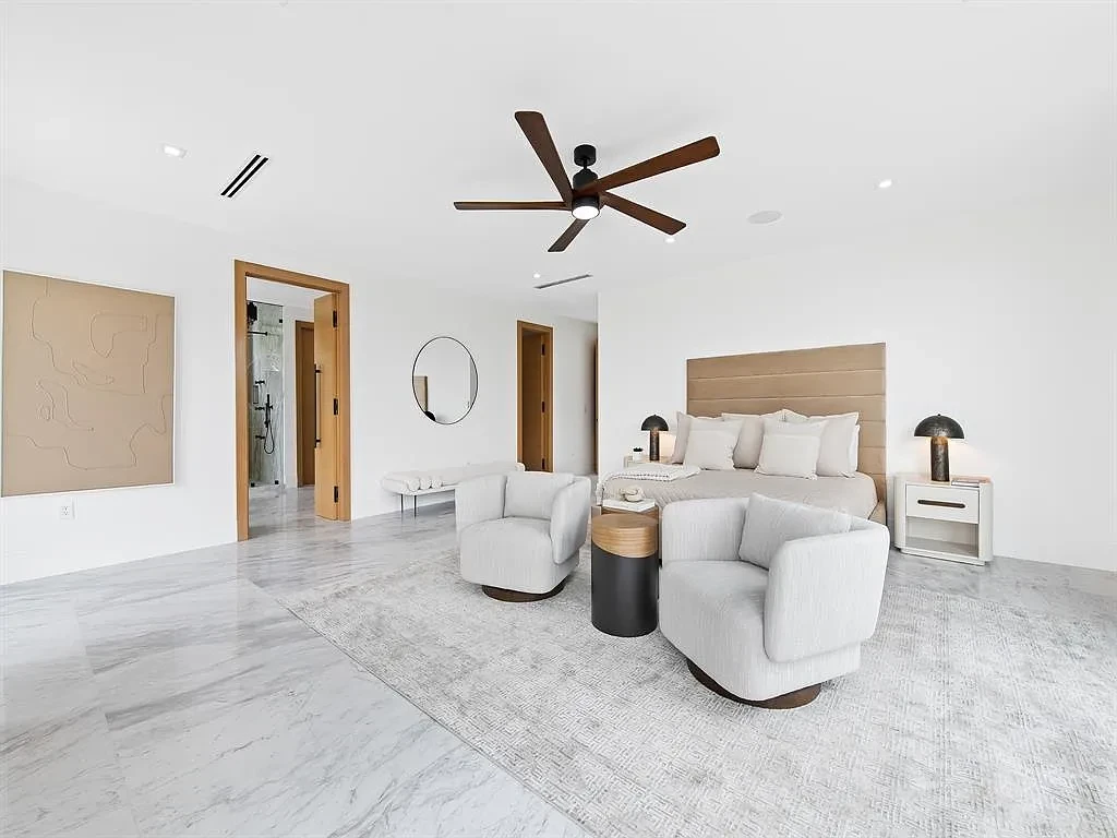 Stunning $10.2 Million New Construction Waterfront Mansion in Fort Lauderdale Hits the Market 12 Luxury waterfront home at 111 Fiesta Way in Fort Lauderdale with canal frontage, pool, and modern three-story architecture.