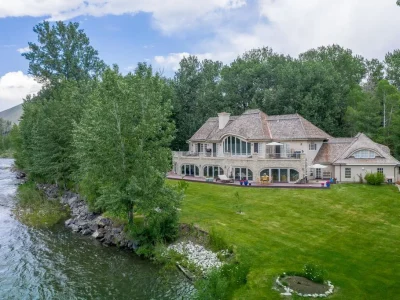 Spectacular Idaho Valley Estate Offering a Truly Rare Homesite Priced at $5.995M 1 114 Deer Creek Ln — Spectacular Valley Estate Offering a Truly Rare Homesite 1