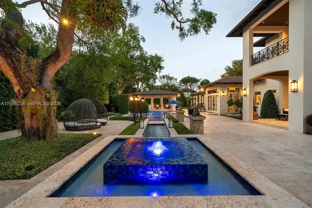 $8.5 Million Spectacular Pinecrest Estate with Resort-Style Pool, Mini-Golf and Luxury Entertainment Grounds 17 11750 SW 68th Ct 8.5 Million Resort Style Estate in Pinecrest with Mini Golf Basketball Court and Luxury Entertainment Spaces 5