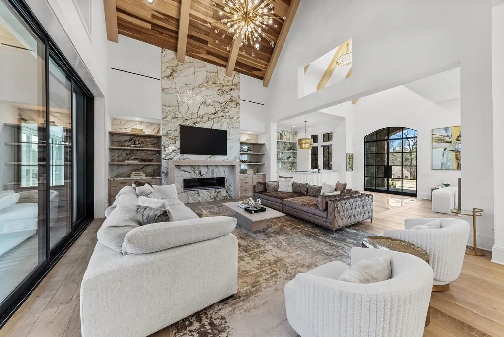 $11.8M Georgia Lakefront Masterpiece Showcases Exceptional Craftsmanship 10 1180 Broadpoint Dr A Stunning Custom Lakefront Estate 10