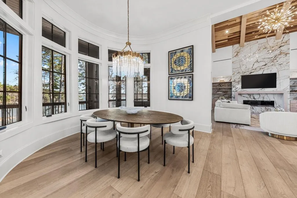 $11.8M Georgia Lakefront Masterpiece Showcases Exceptional Craftsmanship 13 1180 Broadpoint Dr A Stunning Custom Lakefront Estate 13