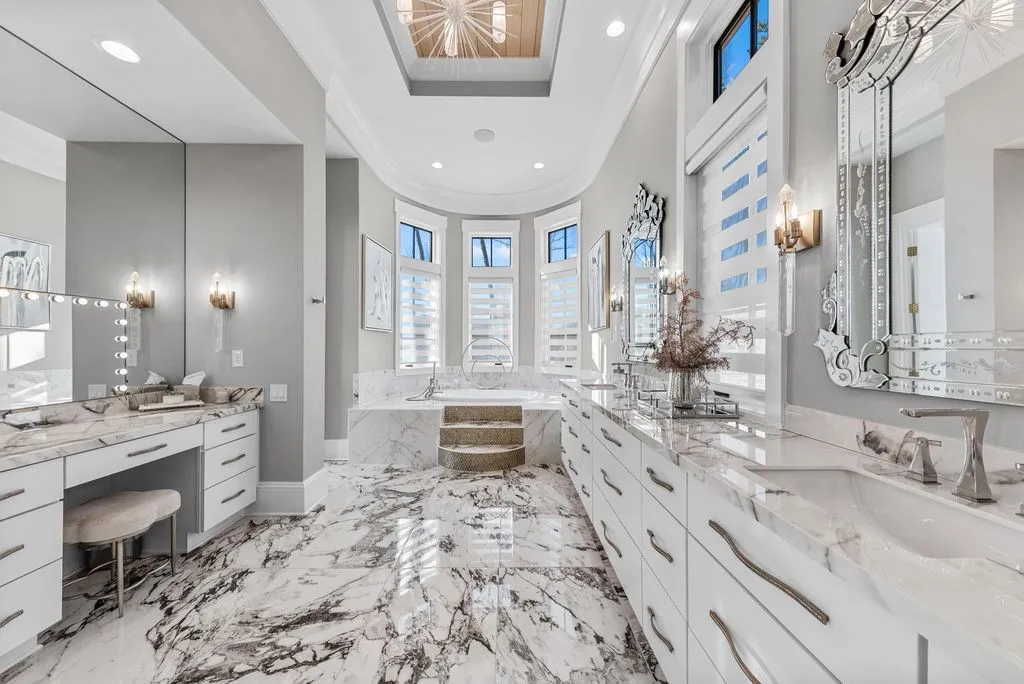 $11.8M Georgia Lakefront Masterpiece Showcases Exceptional Craftsmanship 16 1180 Broadpoint Dr A Stunning Custom Lakefront Estate 18