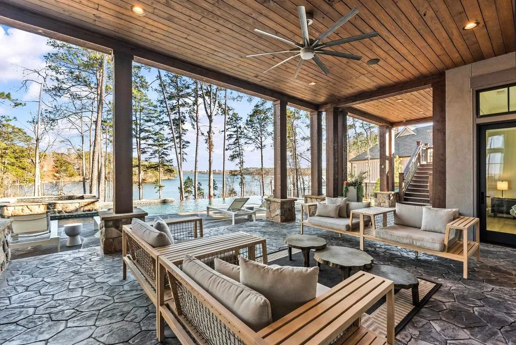 $11.8M Georgia Lakefront Masterpiece Showcases Exceptional Craftsmanship 22 1180 Broadpoint Dr A Stunning Custom Lakefront Estate 25