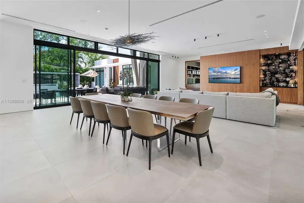 $7 Million Stunning Modern Masterpiece in Miami Shores, Exceptional Luxury Home for Sale Near Biscayne Bay 9 1200 NE 94th St modern luxury home in Miami Shores with pool, outdoor kitchen, and contemporary coastal design