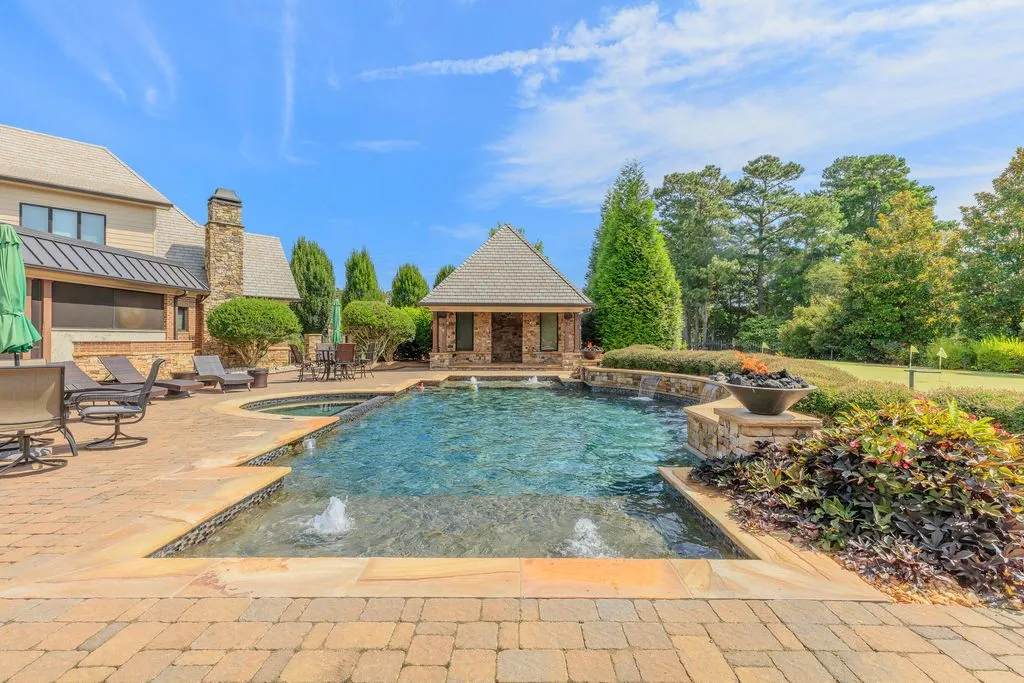 Grand Country Estate with 22 Private Acres in Georgia Listed for $4.9M 24 1297 Houston Valley Rd — Spectacular Private Estate on 22 Acres 18