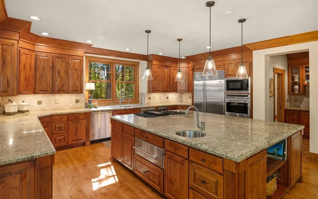 $3,195,000 Washington Timber-Frame Masterpiece Lives Like a Private Mountain Resort 9 1320 289th Avenue NE Delivers a Stunning Private Lodge 6