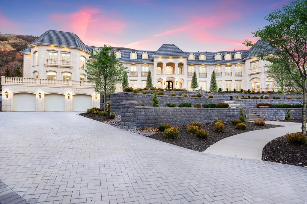 French Countryside-Inspired Estate in Utah Showcasing Timeless Beauty Asks $6.5 Million 6 14249 S Canyon Vine Cv — Stunning Utah Residence Showcasing Timeless French Country Design 2