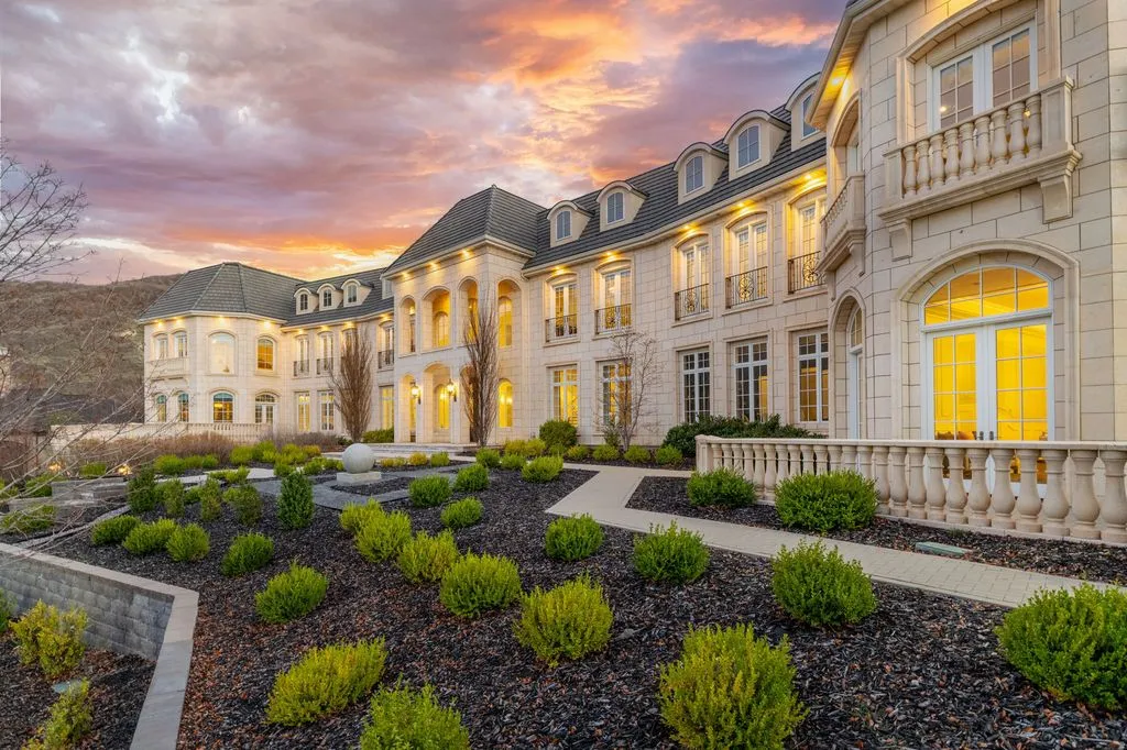French Countryside-Inspired Estate in Utah Showcasing Timeless Beauty Asks $6.5 Million 32 14249 S Canyon Vine Cv — Stunning Utah Residence Showcasing Timeless French Country Design 6