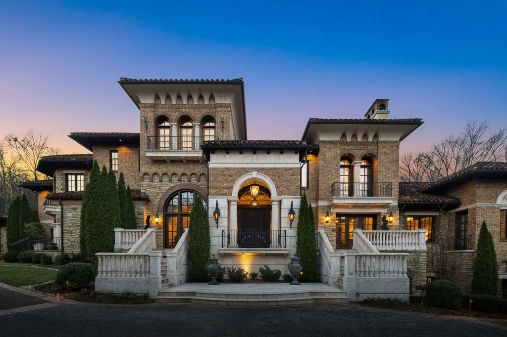 Opulent Italianate Mansion in Tennessee Hits the Market for $12.225M 5 1805 Pace Hvn Showcases an Extraordinary Italianate Mansion Offered for 12.225M 1