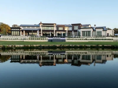 Luxury Modern Transitional Estate by Cary Hy Hits the Market in Texas for $18,998,888 1 1888 Lakeshore Dr Stunning Modern Transitional Mansion by Cary Hy 1