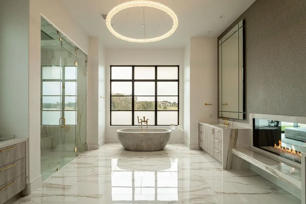 Luxury Modern Transitional Estate by Cary Hy Hits the Market in Texas for $18,998,888 23 1888 Lakeshore Dr Stunning Modern Transitional Mansion by Cary Hy 20