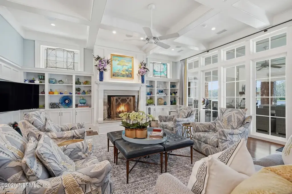 $8 Million Intracoastal Estate in Ponte Vedra Beach Debuts With Private Marina Access and Resort-Style Luxury Living 7 Luxury waterfront estate at 193 ADMIRALS Way S in Ponte Vedra Beach overlooking the Intracoastal Waterway with infinity-edge pool and private marina access
