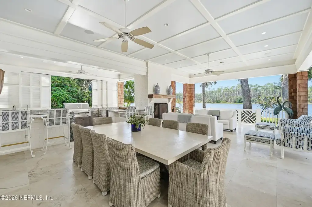 $8 Million Intracoastal Estate in Ponte Vedra Beach Debuts With Private Marina Access and Resort-Style Luxury Living 15 Luxury waterfront estate at 193 ADMIRALS Way S in Ponte Vedra Beach overlooking the Intracoastal Waterway with infinity-edge pool and private marina access