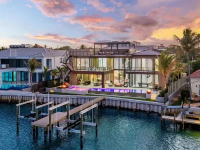 $14.5 Million Brand-New Waterfront Mansion in Jupiter with Private Dock, and Direct Ocean Access 1 19696 Harbor Road N A 14.5M Waterfront Masterpiece Redefining the Ultimate Home in Jupiter for Sale 1