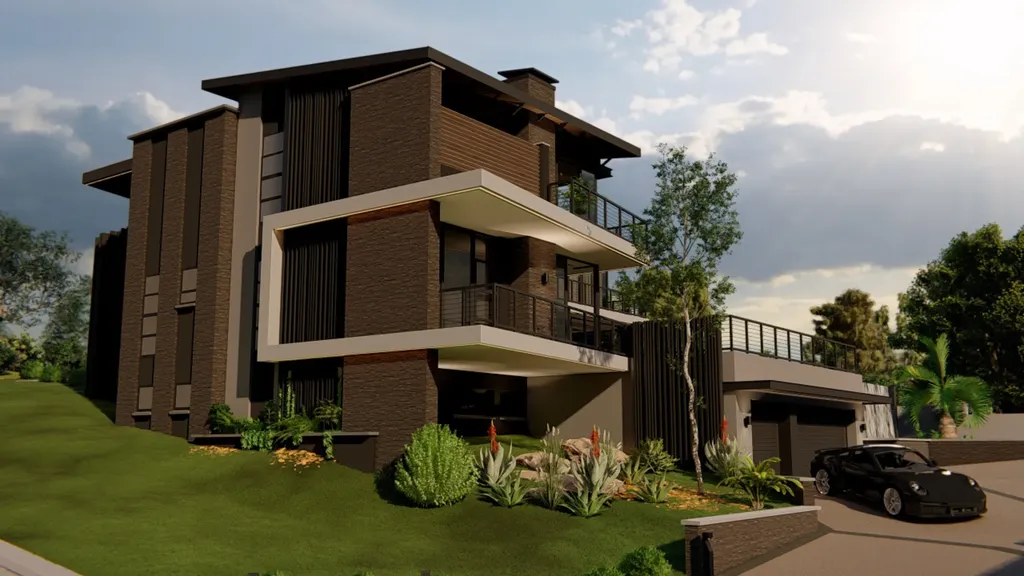 228 Mentoor Mountain Estate by JK Designs Architects, A Sculpted Contemporary Sanctuary in Johannesdal 2 228 Mentoor Mountain Estate by JK Designs Architects, A Sculpted Contemporary Sanctuary in Johannesdal