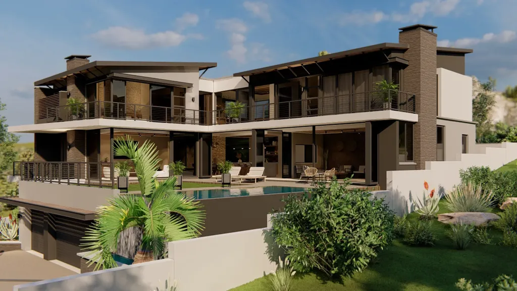 228 Mentoor Mountain Estate by JK Designs Architects, A Sculpted Contemporary Sanctuary in Johannesdal 1 228 Mentoor Mountain Estate by JK Designs Architects, A Sculpted Contemporary Sanctuary in Johannesdal