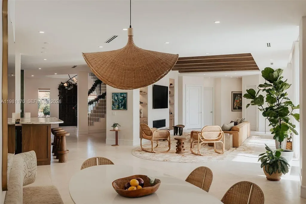 Stunning $10 Million Spanish Mediterranean Waterfront Estate Hits the Lighthouse Point Luxury Market 8 2300 NE 34th Ct waterfront estate in Lighthouse Point Florida with Spanish Mediterranean architecture and canal access