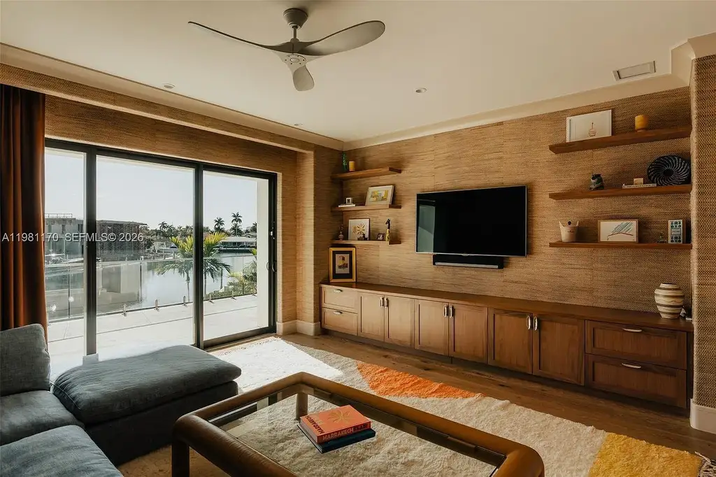 Stunning $10 Million Spanish Mediterranean Waterfront Estate Hits the Lighthouse Point Luxury Market 15 2300 NE 34th Ct waterfront estate in Lighthouse Point Florida with Spanish Mediterranean architecture and canal access