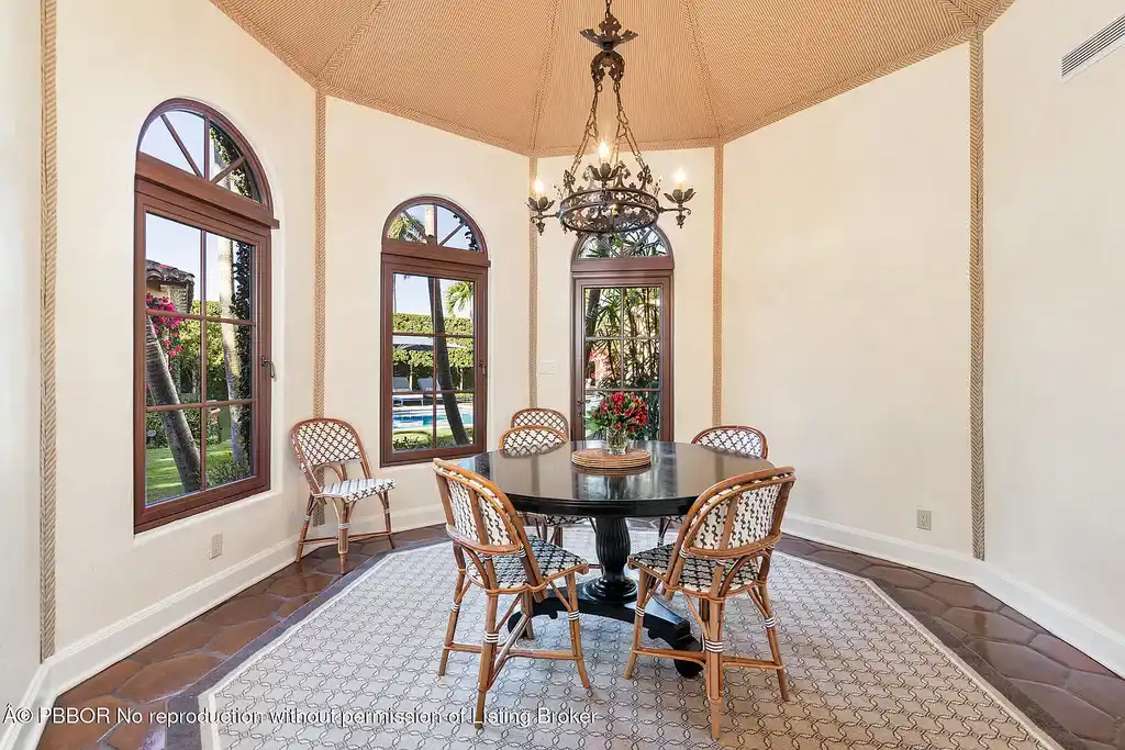 $25 Million Iconic Palm Beach Estate by Marion Sims Wyeth Debuts as an Exceptional Trophy Offering 14 Resort-style saltwater pool at 237 El Bravo Way Palm Beach Home for sale