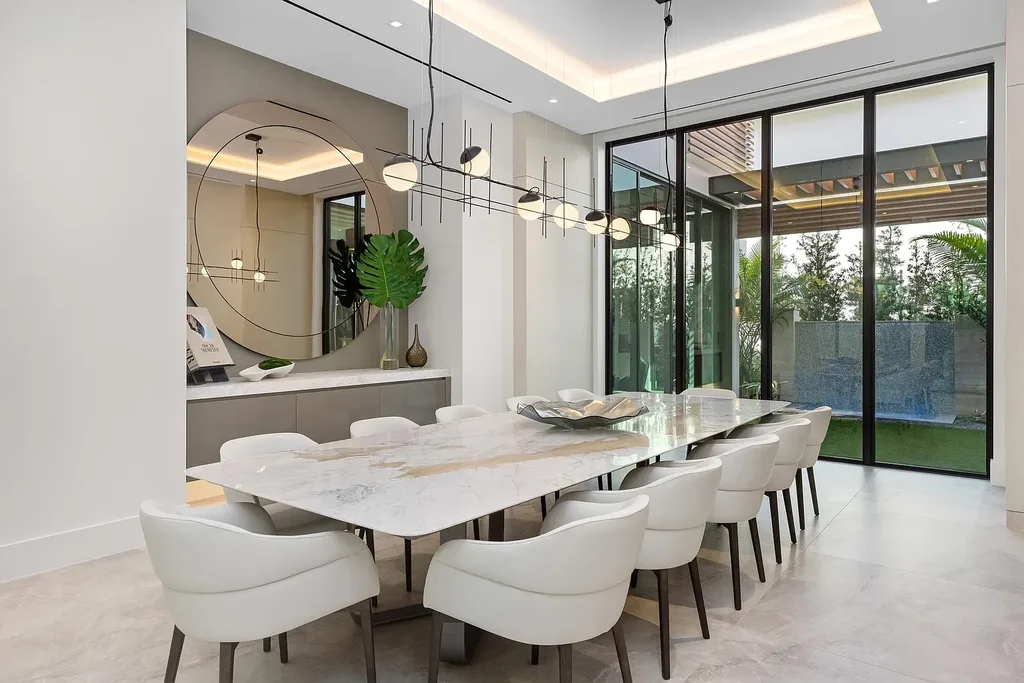 A $40 Million Waterfront Estate Redefines Modern Luxury in Palm Beach Gardens 10 Modern waterfront mansion with pool and Intracoastal views in Palm Beach Gardens Florida luxury real estate