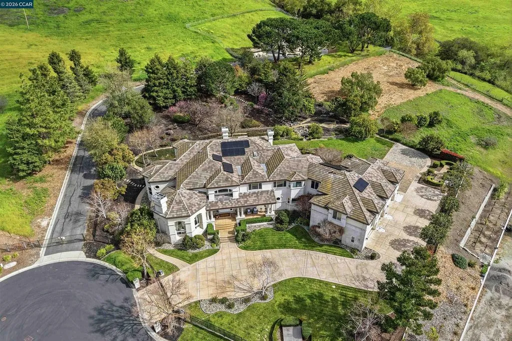 Mediterranean Hilltop Estate with Sweeping Bay Views in California Lists for $8.7 Million 16 2981 Grapevine Ter Showcases a Spectacular Mediterranean Estate 18