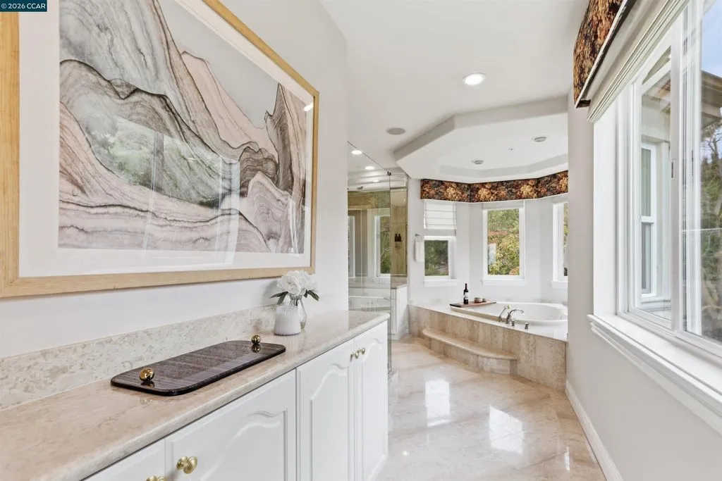 Mediterranean Hilltop Estate with Sweeping Bay Views in California Lists for $8.7 Million 18 2981 Grapevine Ter Showcases a Spectacular Mediterranean Estate 5