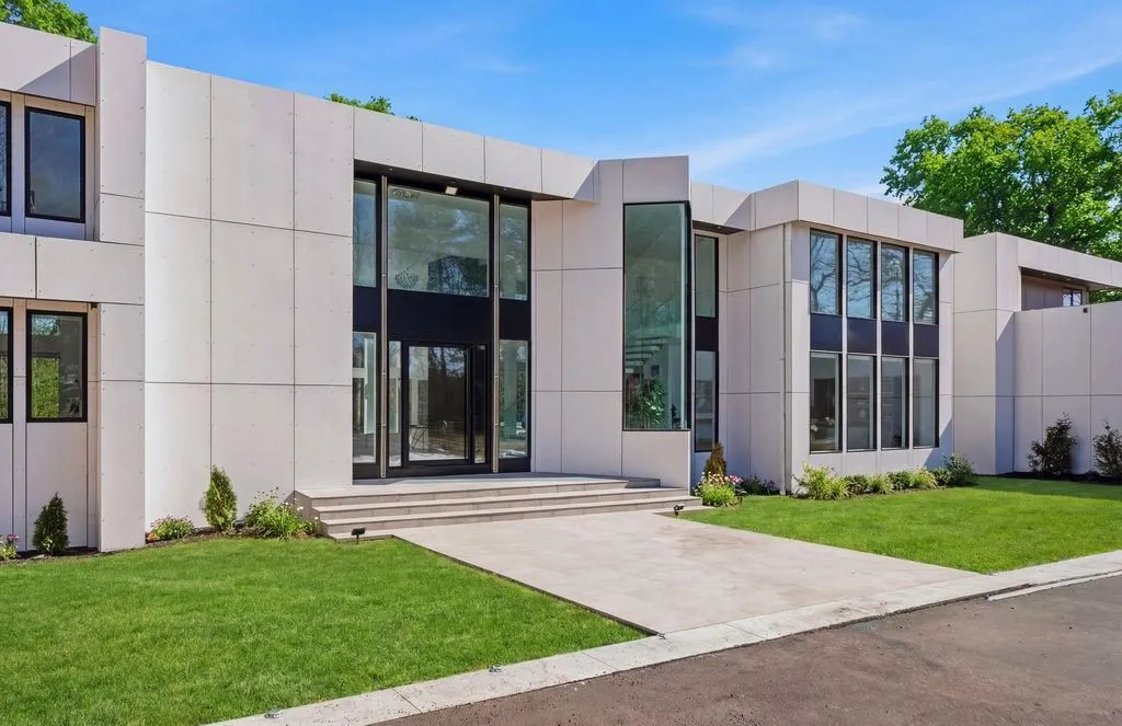 Stunning Ultra-Modern Estate by Gary Gallagher Hits the Market in New York for $10.75M 19 31 Chestnut Hill Drive Spectacular Ultra Modern Estate 4
