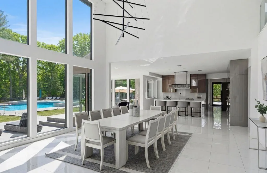 Stunning Ultra-Modern Estate by Gary Gallagher Hits the Market in New York for $10.75M 11 31 Chestnut Hill Drive Spectacular Ultra Modern Estate 8