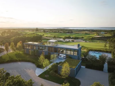 A Modern $29 Million Oceanfront Vision by Roger Ferris Hits the New York Market 1 31 The Brg A Breathtaking 29 Million Ocean View Masterpiece by Roger Ferris 1