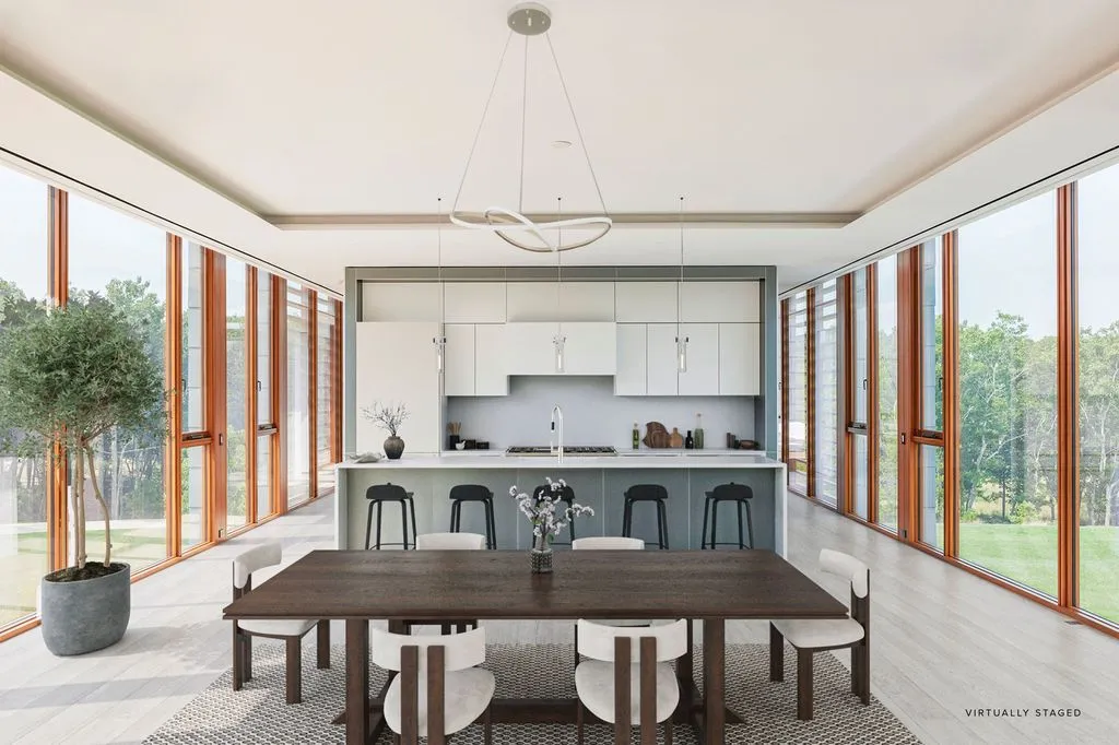 A Modern $29 Million Oceanfront Vision by Roger Ferris Hits the New York Market 8 31 The Brg A Breathtaking 29 Million Ocean View Masterpiece by Roger Ferris 8