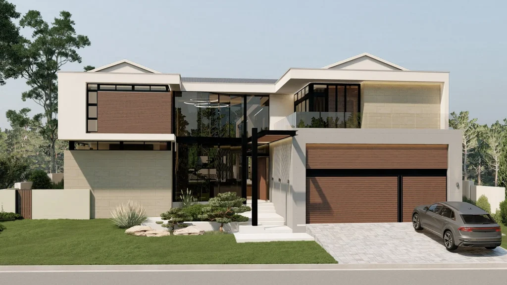 3140 Waterfall House by JK Designs Architects, A Layered Composition of Framed Volumes and Tranquil Outdoor Living 1 3140 Waterfall House by JK Designs Architects, A Layered Composition of Framed Volumes and Tranquil Outdoor Living