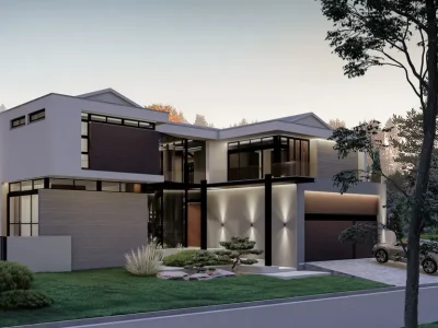 3140 Waterfall House by JK Designs Architects, A Layered Composition of Framed Volumes and Tranquil Outdoor Living 1 3140 Waterfall House by JK Designs Architects A Layered Composition of Framed Volumes and Tranquil Outdoor Living 6