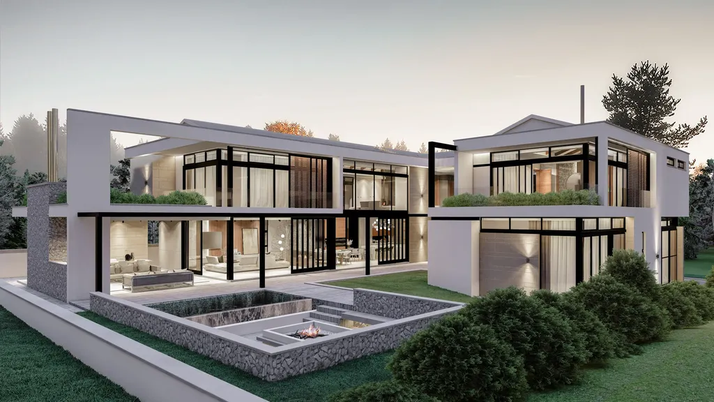 3140 Waterfall House by JK Designs Architects, A Layered Composition of Framed Volumes and Tranquil Outdoor Living 4 3140 Waterfall House by JK Designs Architects, A Layered Composition of Framed Volumes and Tranquil Outdoor Living