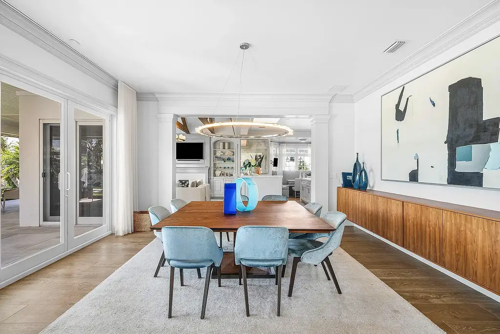 Spectacular $14 Million Waterfront Estate in Gulf Stream with 150 Feet of Intracoastal Frontage Hits the Market 11 Luxury waterfront estate at 3300 Polo in Gulf Stream Florida with Intracoastal views and tropical landscaping