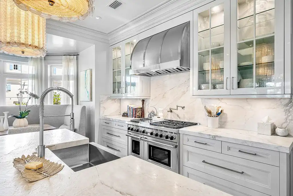 Spectacular $14 Million Waterfront Estate in Gulf Stream with 150 Feet of Intracoastal Frontage Hits the Market 10 Luxury waterfront estate at 3300 Polo in Gulf Stream Florida with Intracoastal views and tropical landscaping