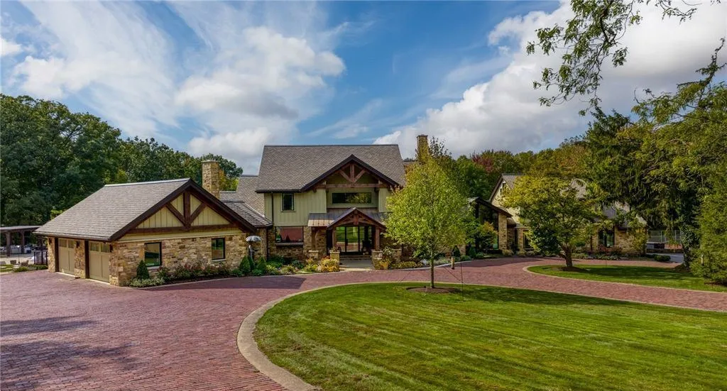 $7.995M Ohio Mountain Modern Masterpiece Offers 43+ Acres of Total Privacy 5 332 Timberidge Trl A Breathtaking Private Estate 1