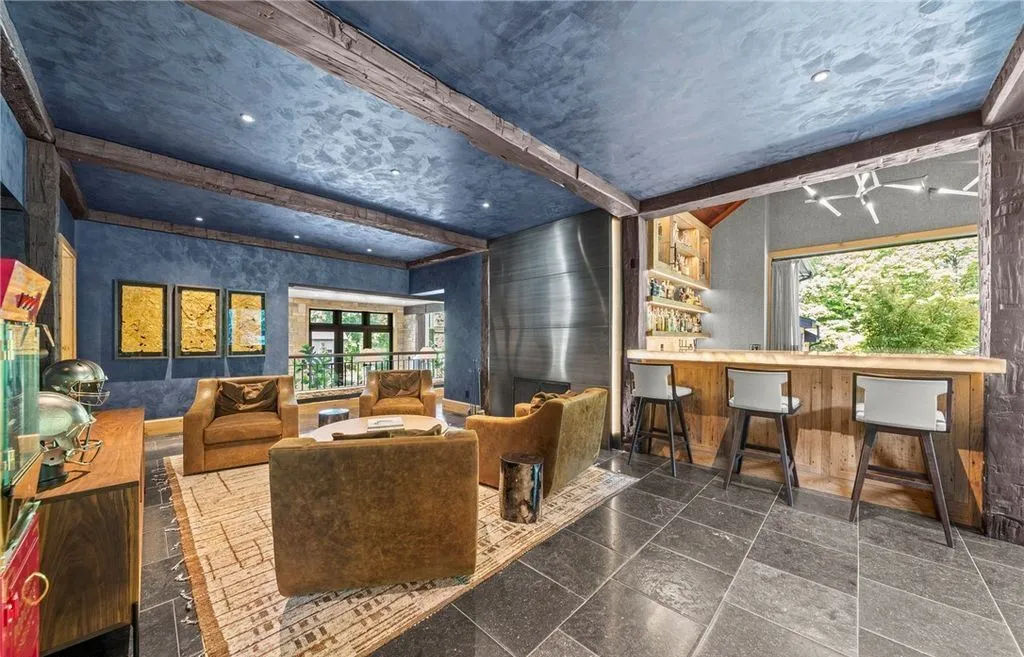 $7.995M Ohio Mountain Modern Masterpiece Offers 43+ Acres of Total Privacy 16 332 Timberidge Trl A Breathtaking Private Estate 13