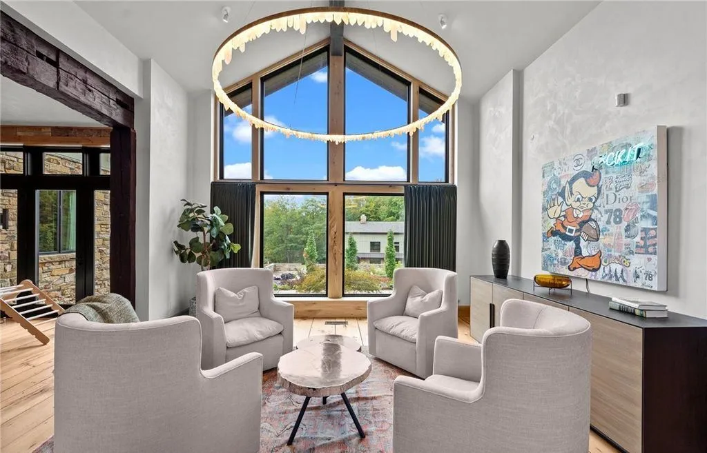 $7.995M Ohio Mountain Modern Masterpiece Offers 43+ Acres of Total Privacy 23 332 Timberidge Trl A Breathtaking Private Estate 17