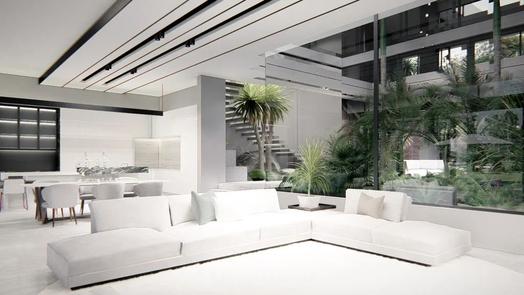 3365 Waterfall House by JK Designs Architects, A Contemporary Home Centered Around a Living Atrium 4 3365 Waterfall House by JK Designs Architects A Contemporary Home Centered Around a Living Atrium 4