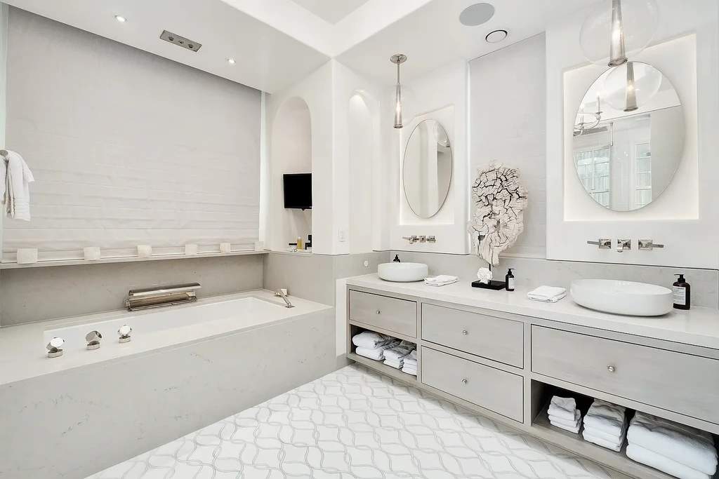 A $9 Million Alys Beach Architectural Gem Redefines Coastal Luxury Living in Inlet Beach 15 38 Shinbone Ct luxury home in Inlet Beach with modern coastal architecture and limestone design