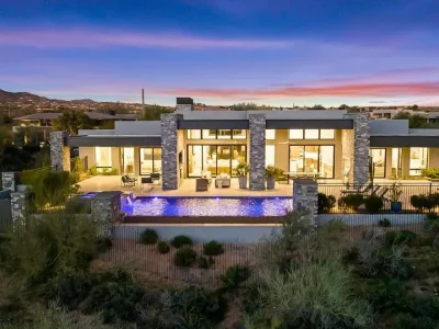 Striking Modern Residence in Arizona Offers Unmatched Desert Mountain Views for $5.75M 1 39870 N 98TH Way An Extraordinary Arizona Retreat Framed by Panoramic Desert Scenery 2