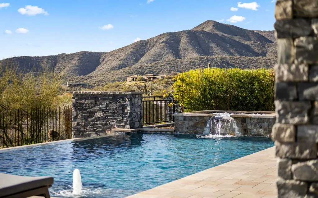 Striking Modern Residence in Arizona Offers Unmatched Desert Mountain Views for $5.75M 21 39870 N 98TH Way An Extraordinary Arizona Retreat Framed by Panoramic Desert Scenery 21