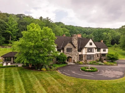 Exquisite Massachusetts Estate Featuring Timeless Grandeur Hits the Market for $7.975 Million 1 399 Under Mountain Rd Stunning Massachusetts Property 2