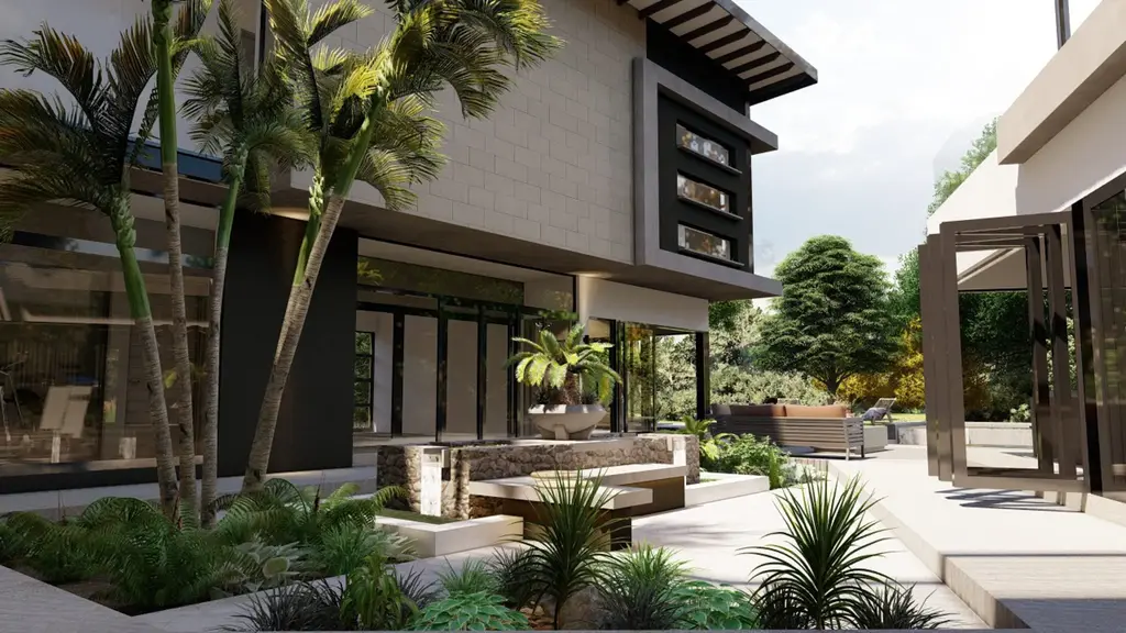 4054 Eldoglen House by JK Designs Architects, A Contemporary Family Residence Framed by Glass, Steel, and a Living Courtyard 2 4054 Eldoglen House by JK Designs Architects A Contemporary Family Residence Framed by Glass Steel and a Living Courtyard 4