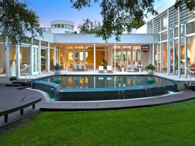 Stunning 3.38-Acre Estate in Dallas Asks $9.15 Million 1 4130 Cochran Chapel Rd Stunning 3.38 Acre Estate 4