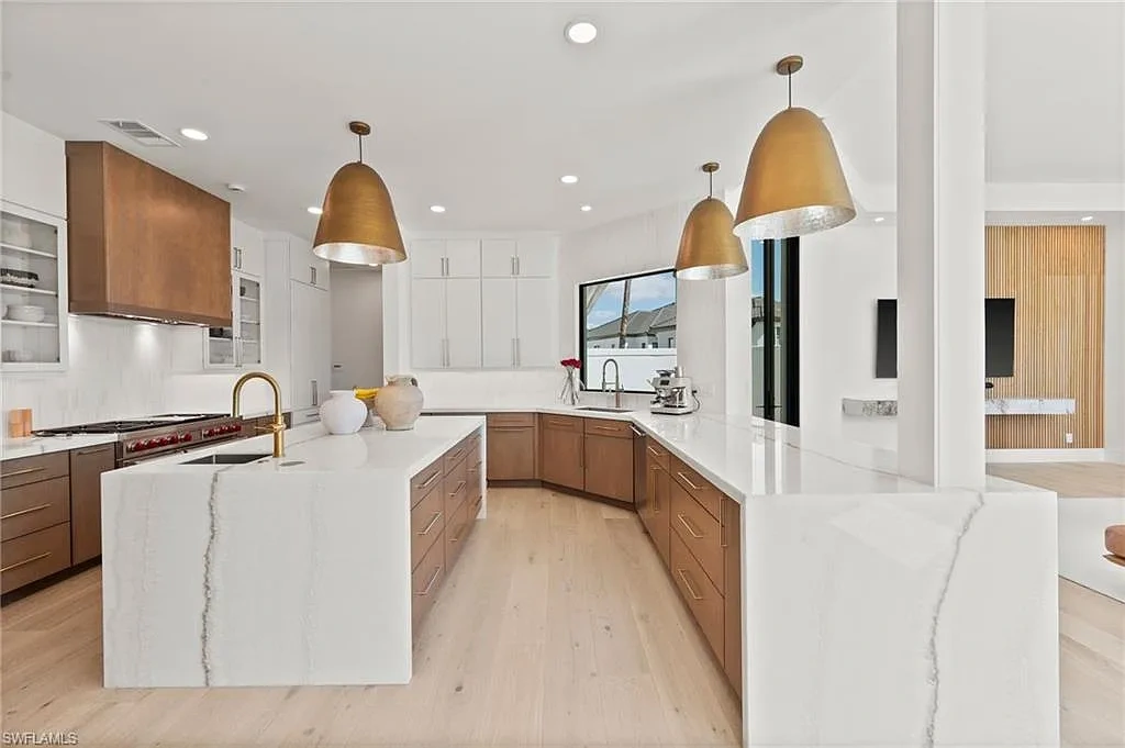 Stunning $6.4 Million Fully Renovated Quail West Estate Redefines Luxury Living in Naples 9 4260 Brynwood DR luxury home in Naples Florida with golf course views, resort-style pool and spa, fully renovated modern interior in Quail West community