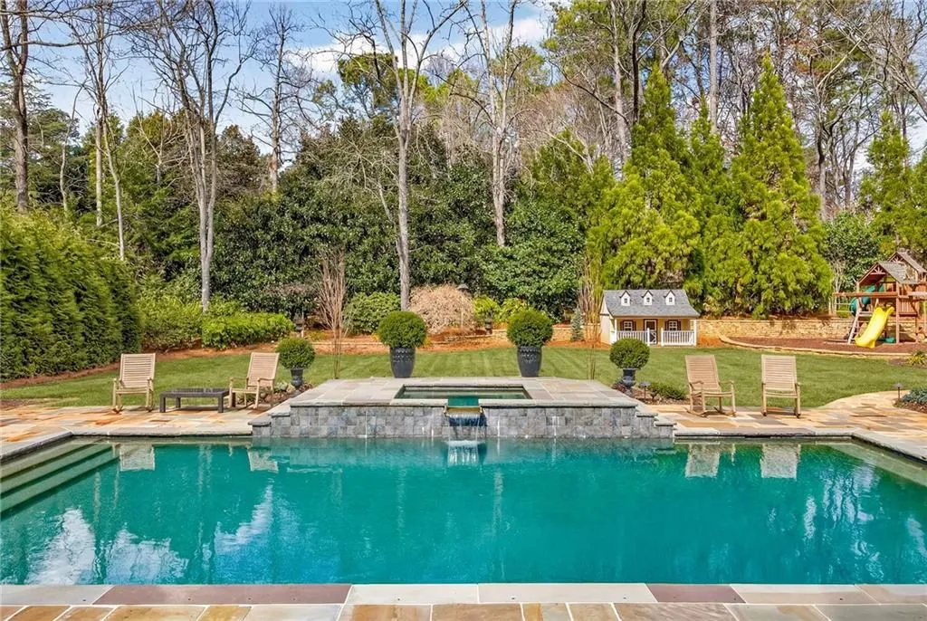 Timeless European Charm Meets Luxury Living in This $4.495M Georgia Estate 15 4351 Paper Mill Rd SE A Stunning Provencal Inspired Estate 19