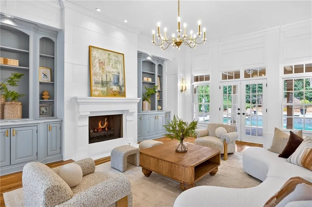 Timeless European Charm Meets Luxury Living in This $4.495M Georgia Estate 7 4351 Paper Mill Rd SE A Stunning Provencal Inspired Estate 4