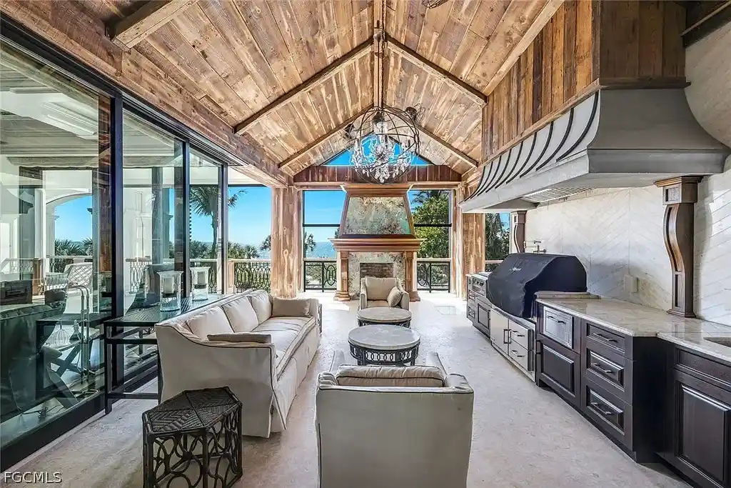 $27 Million Breathtaking Gulf-Front Mansion with 245 Feet Beachfront on Sanibel’s Prestigious Gold Coast 17 Luxury beachfront estate on Sanibel Island with Gulf views, private pool, outdoor kitchen, and direct beach access on prestigious Gold Coast