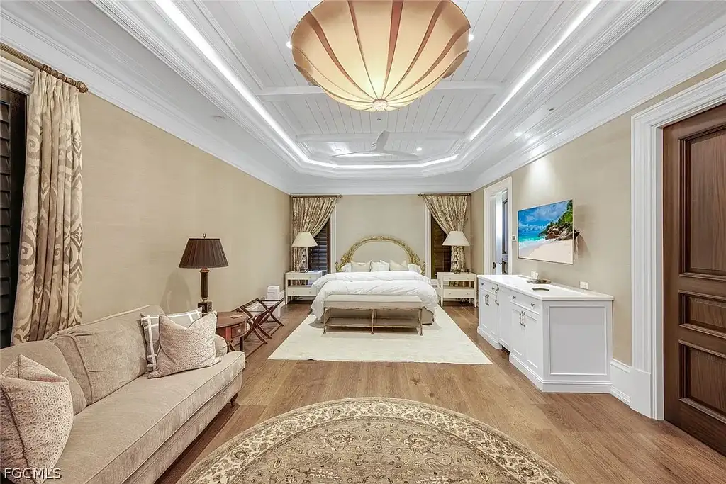 $27 Million Breathtaking Gulf-Front Mansion with 245 Feet Beachfront on Sanibel’s Prestigious Gold Coast 14 Luxury beachfront estate on Sanibel Island with Gulf views, private pool, outdoor kitchen, and direct beach access on prestigious Gold Coast